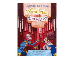 Vanillevla met Wormen