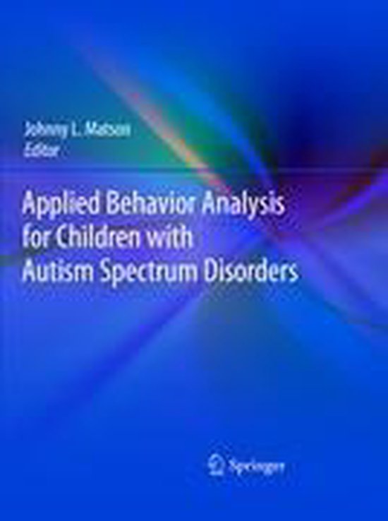 Applied Behavior Analysis For Children With Autism Spectrum - cover