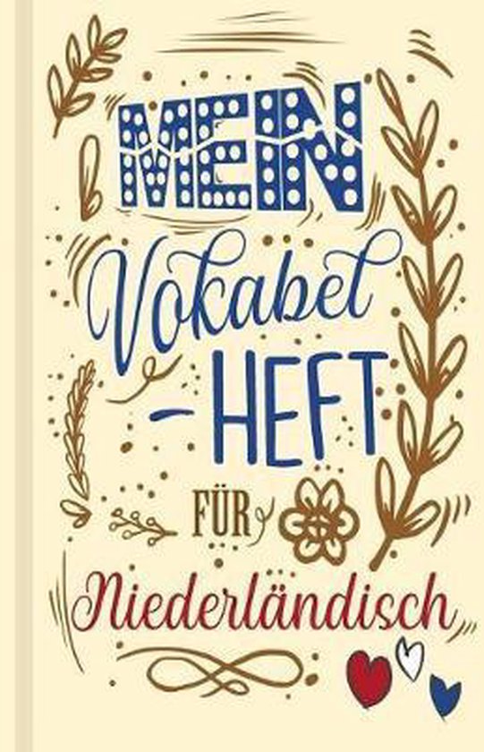 Niederländisches Vokabelbuch - Mein Vokabelheft für Nieder ... - cover