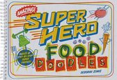 Super Food Doodles Coloring Book