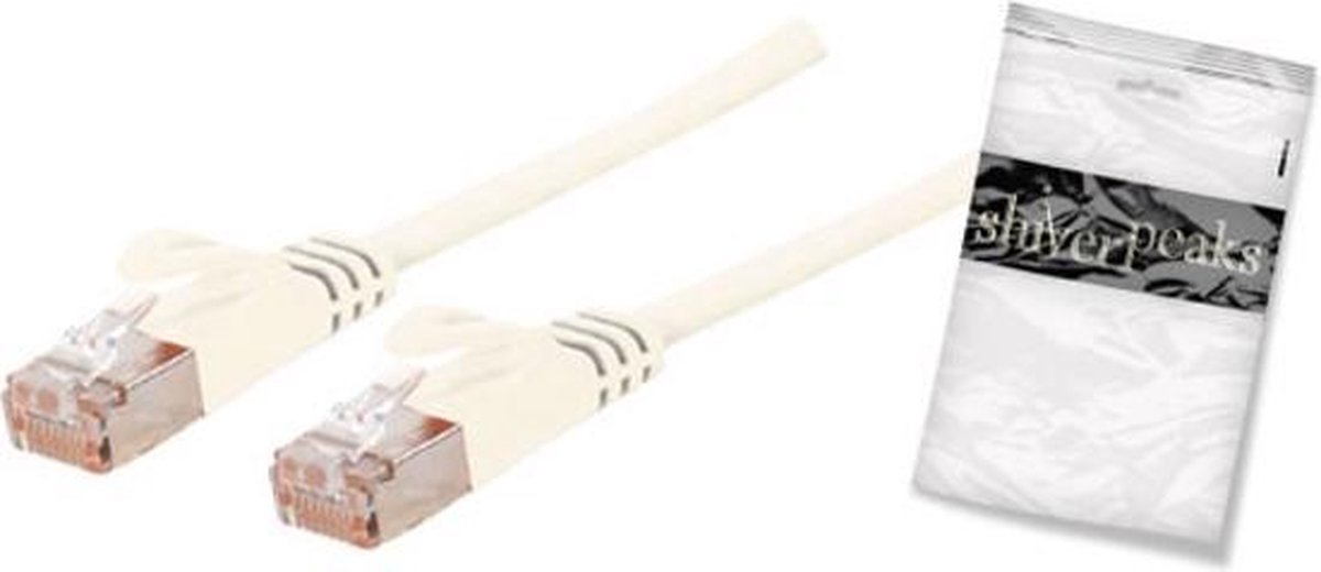 shiverpeaks BASIC-S, Cat7, 10m netwerkkabel Wit U/FTP (STP)