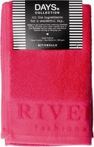 Riverdale Gastendoek Days - Fuchsia - Set van 2