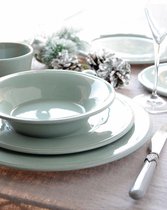 Coté Table Constance dinerbord (4 stuks) D28,5cm - Sea Green