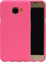 Roze Zand TPU back case cover hoesje voor Samsung Galaxy C5
