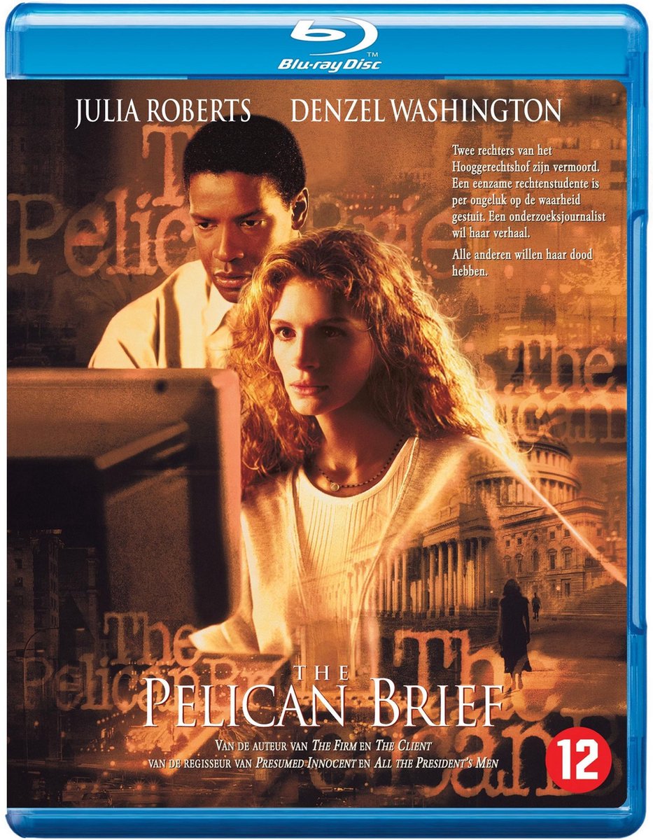 The Pelican Brief (Blu-ray) (Blu-ray), Denzel Washington | Dvds | bol