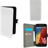 Motorola Moto G Turbo Edition Wallet Bookcase hoesje Wit