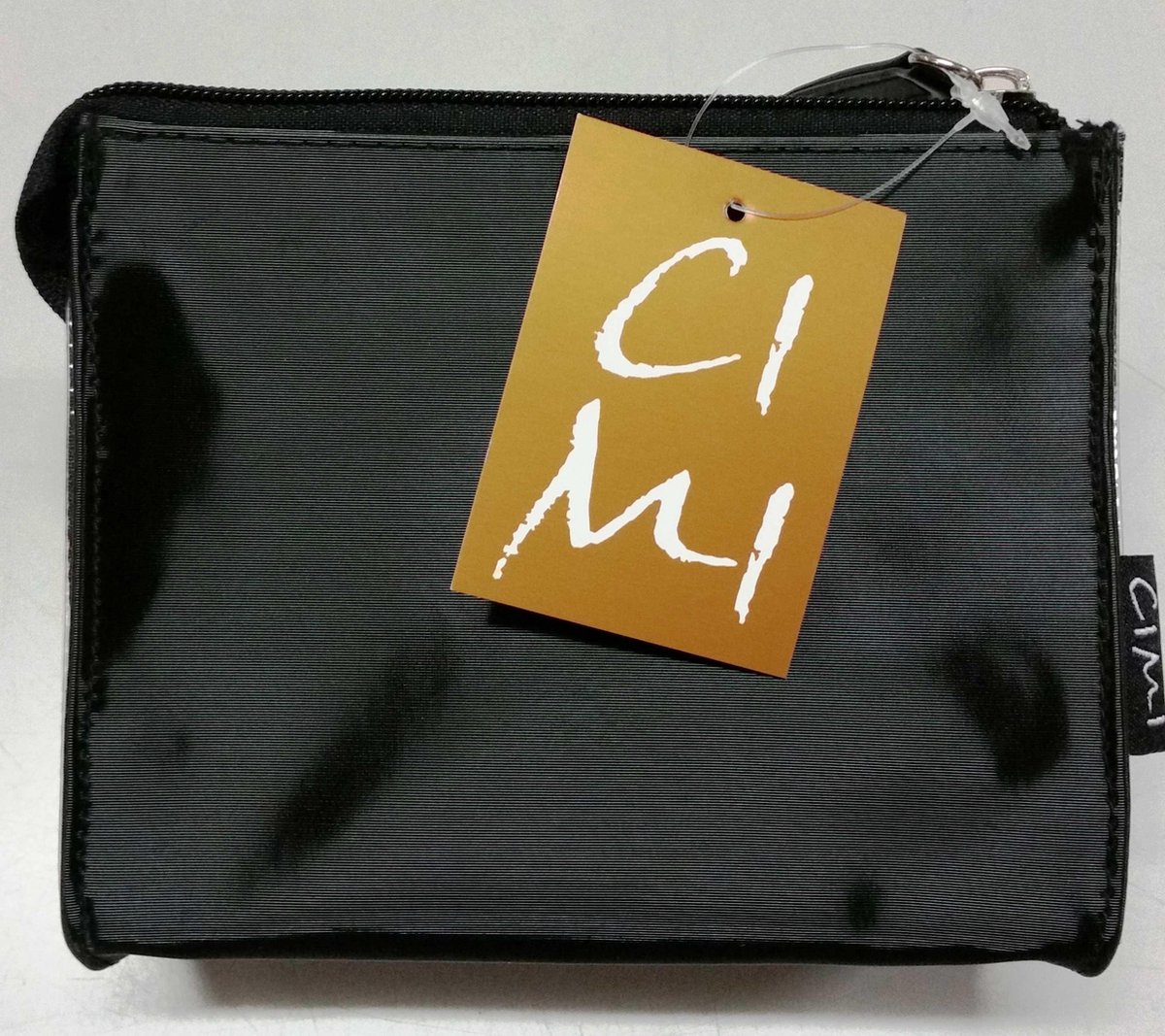 Cimi - Toilettas - Zwart/Transparant