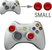 Thumb grips - Controller Thumbgrips - Joystick Cap - Thumbsticks - Thumb Grip Cap geschikt voor Playstation PS4 en Xbox - 2 stuks Klein 10 dots extra grip Rood
