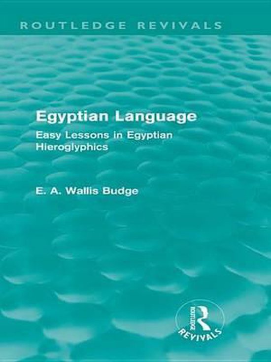 Egyptian Language - cover
