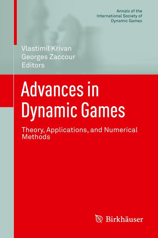 Annals of the International Society of Dynamic Games 13 - Ad ... - cover