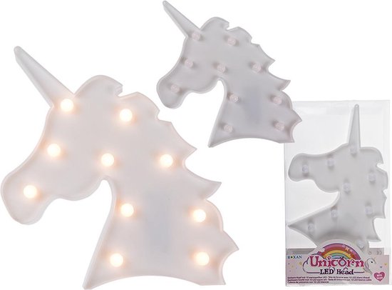 Tête de licorne lumineuse - Licorne Led