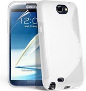 Galaxy Note 2 Wit Sline silicone case s-line TPU