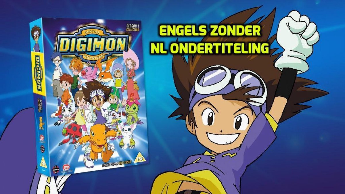 Digimon Digital Monsters - Seizoen 1 DVD - Met originele Japanse opening |  bol