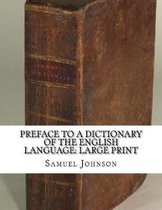 Preface to a Dictionary of the English Language