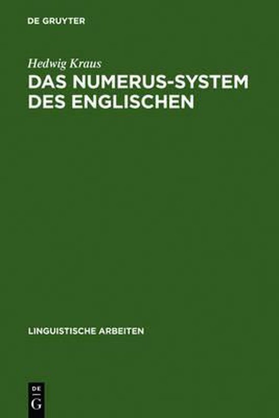 Das Numerus-System des Englischen - cover