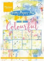 Marianne Design Paper pad Tinys Mixed Media - Colourful