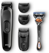 Braun Multigroomer Styling Kit SK3000 Zwart Met Gillette Fusion ProGlide Scheermesje 4-in-1