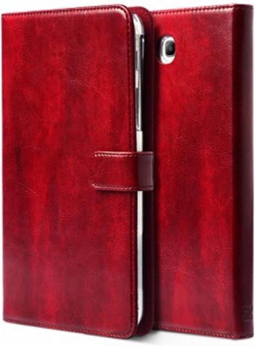 Zenus hoes voor Samsung Galaxy Tab 3 7.0" Masstige Modern Classic Diary -Wine Red