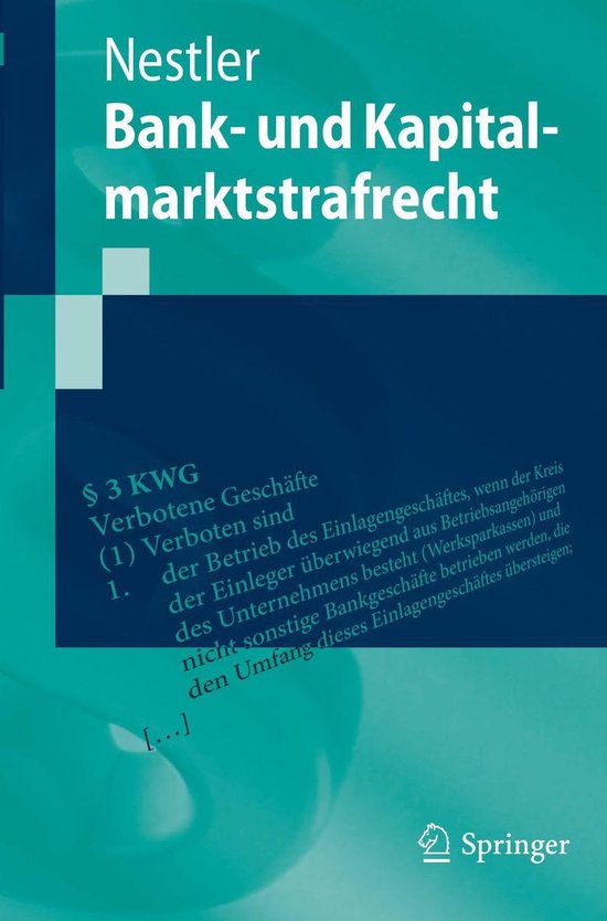 Social Science and Law (German Language) - Bank- und Kapital ... - cover