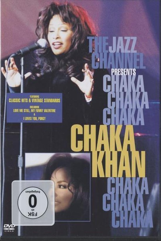 Cover van de film 'Chaka Khan - Jazz Channel Presents'