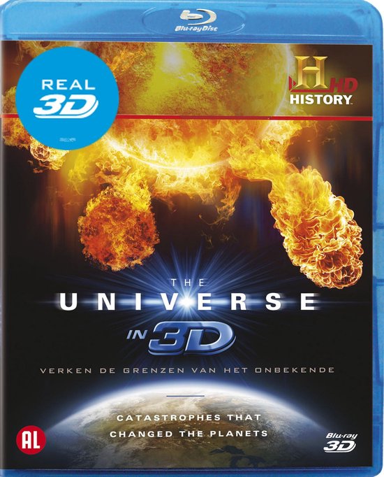 Cover van de film 'The Universe 3D - Catastrophes That Changed The Planets'