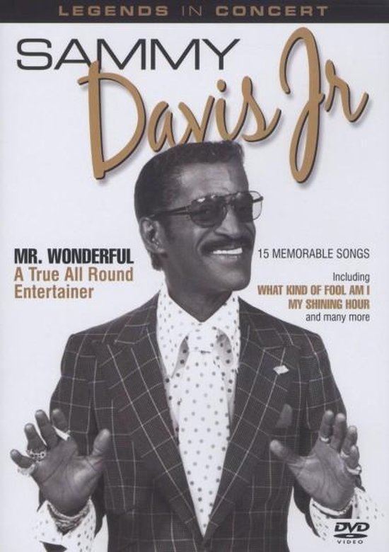 Cover van de film 'Sammy Davis Jr. - Mr. Wonderful'