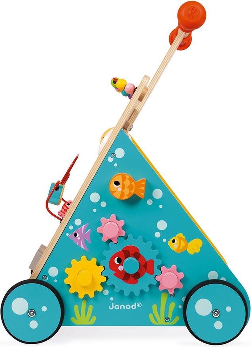 Janod - Multi-activiteiten loopwagen - Kat — afbeelding 10