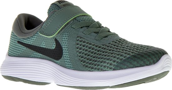Nike Revolution 4 (PSV) Sneakers - Maat 30 - Unisex - groen/grijs/wit |  bol.com