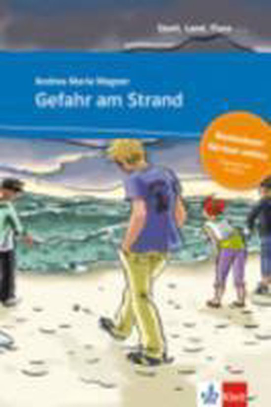 Gefahr am Strand. Buch mit Online-Angebot A1 - cover