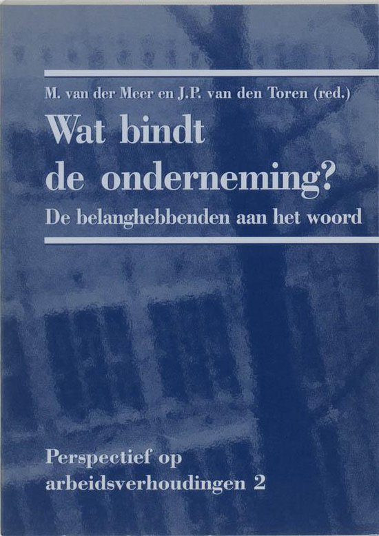 Cover van het boek 'Wat bindt de onderneming? / druk 1'