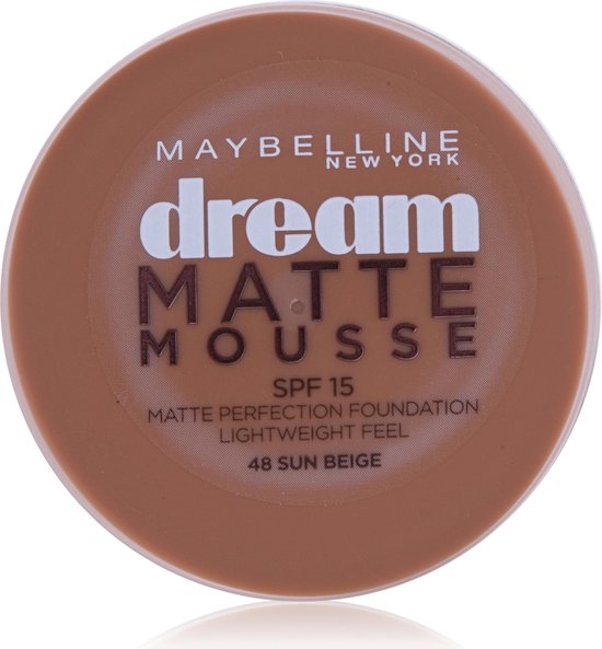 Maybelline Dream Matte Mousse Foundation Make-up Pot Crème