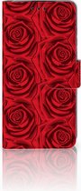 Huawei P30 Uniek Boekhoesje Red Roses