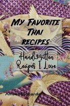 My Favorite Thai Recipes