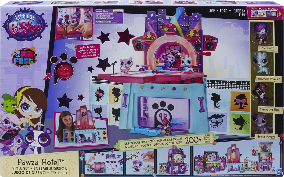 Littlest Pet Shop Pawza Hotel