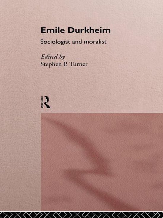 Emile Durkheim - cover