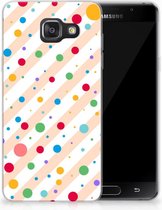 Geschikt voor Samsung Galaxy A3 2016 TPU Hoesje Design Dots