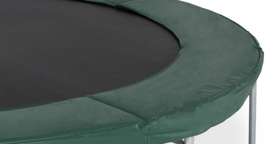 defect Afname Verplicht Trampoline rand universeel 240 - 250 cm rond (8FT) groen beschermrand  randkussen... | bol.com