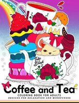 Coffee and Tea Coloring Book for Adults
