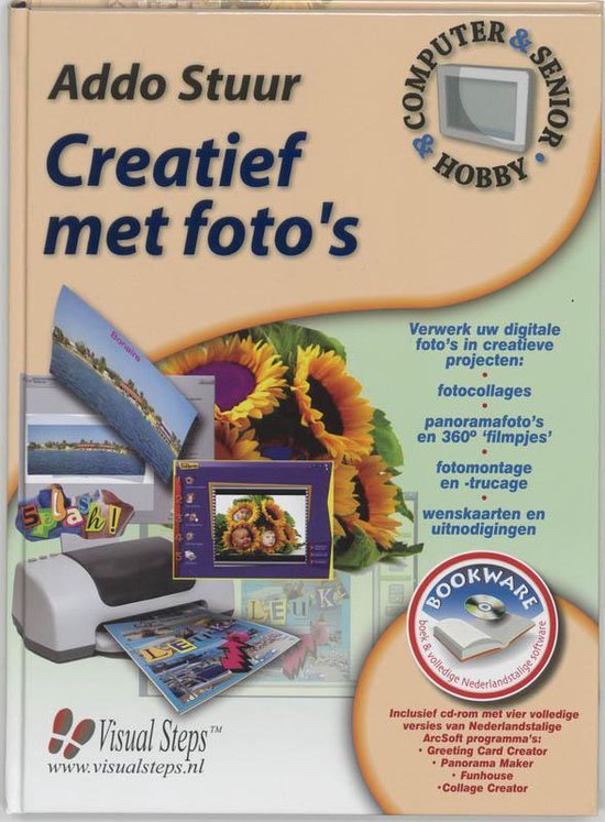 Cover van het boek 'Creatief met foto's' van Addo Stuur