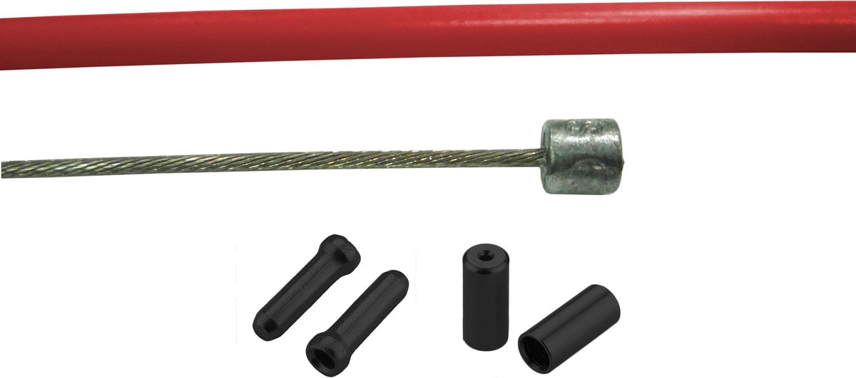 RFR Universal Sport schakelkabel rood/zwart