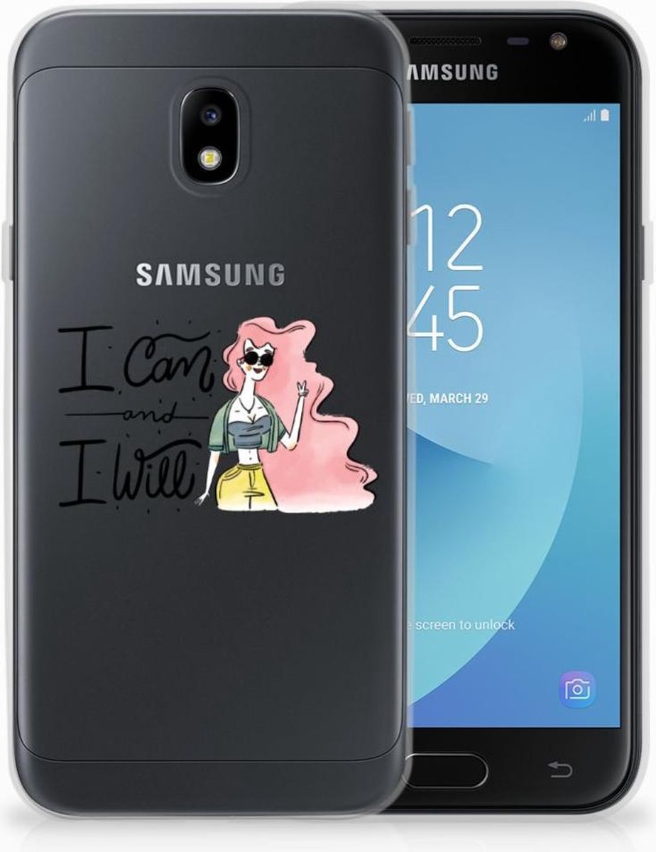 Samsung Galaxy J3 2017 Telefoonhoesje met Naam i Can