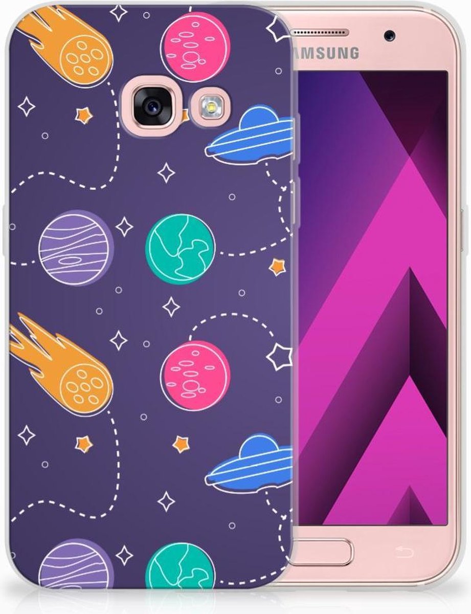 Samsung Galaxy A3 2017 Silicone Back Cover Space