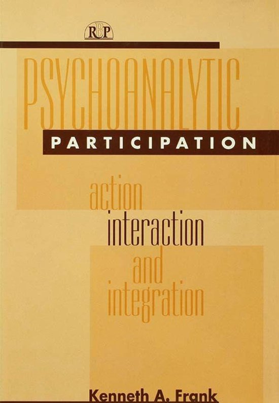 Psychoanalytic Participation - cover