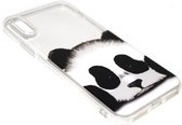 Panda hoesje siliconen Geschikt voor iPhone XR