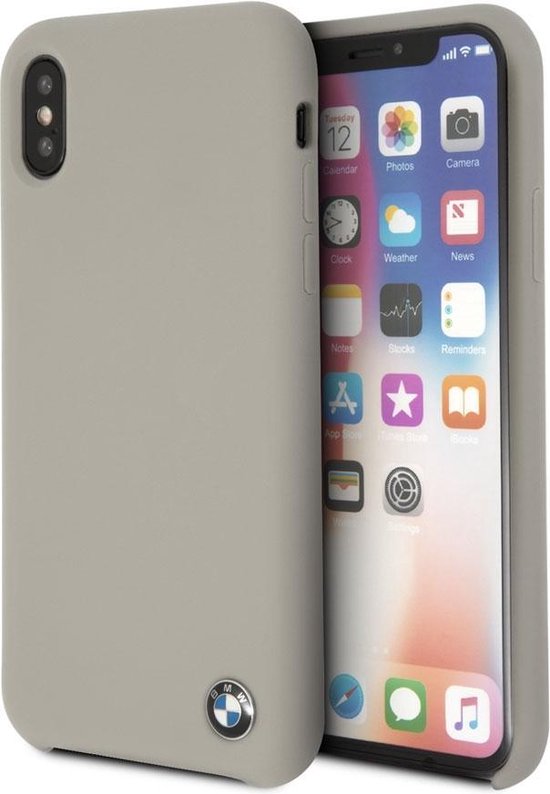Bmw Taupe Silicone Hard Case Voor Iphone X Xs Bol Com