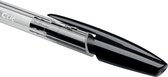 63x Bic balpen Cristal Clic zwart