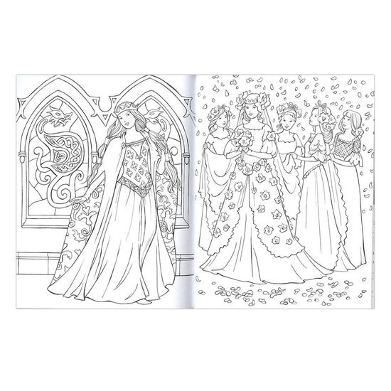 Het mooie prinsessen kleurboek - Deltas