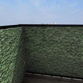 Villa Madelief | Balkonscherm Hedera | 100x250cm | Enkelzijdig | Balkondoek | Balkonafscheiding