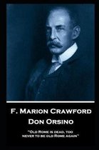 F. Marion Crawford - Doctor Claudius. A True Story