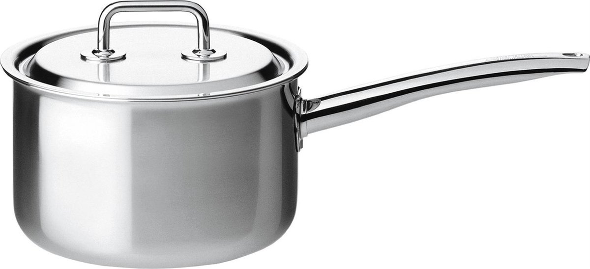 Spring Brigade Premium hoge steelpan met deksel, Ø 18cm
